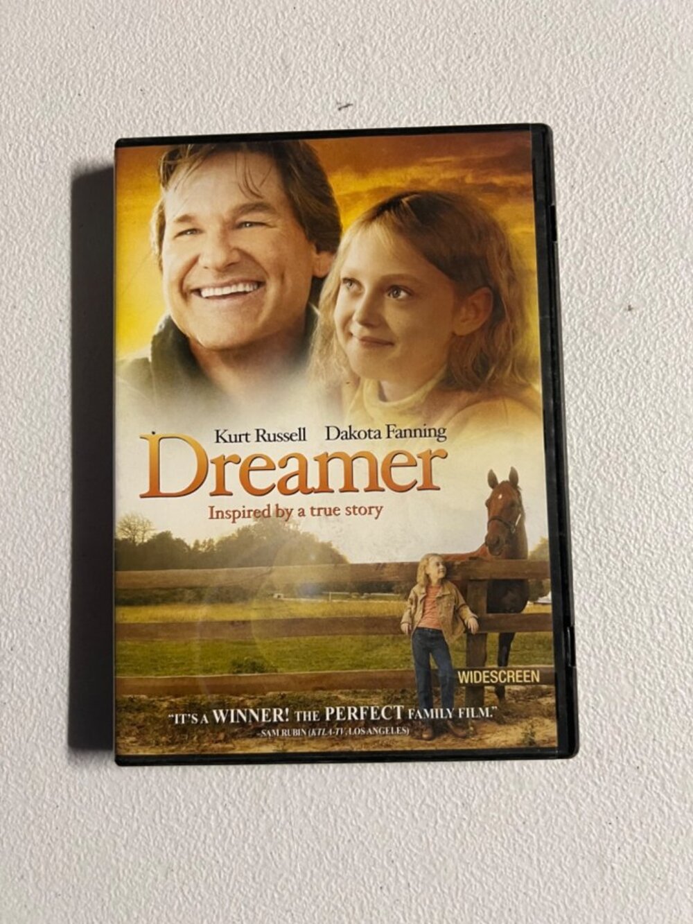 Dreamer 2005 DVD Widescreen Family Drama Movie Kurt Russell Pre-Owned